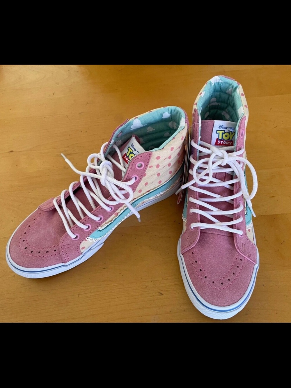 Toy Story Pink High-Top Kids Sneakers M 3.5 W 5